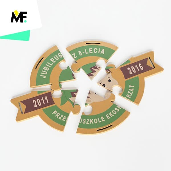 Medal dla&nbsp;dzieci jubileusz 5-lecie Przedszkole