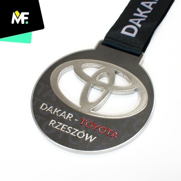 Medal Dakar Toyota