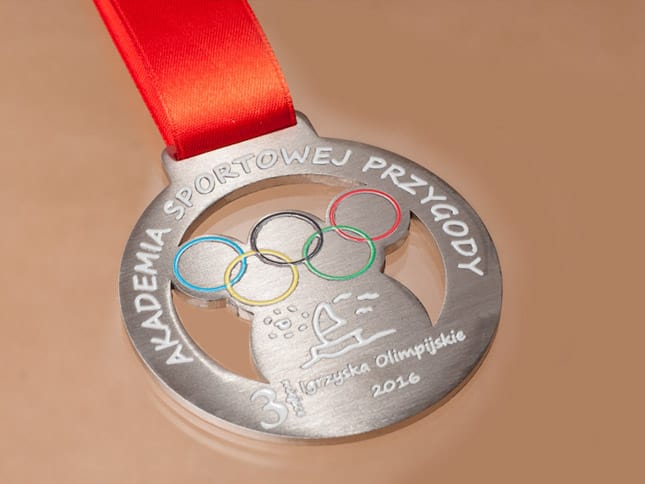 Nowoczesne medale dla sportowców na zamówienie