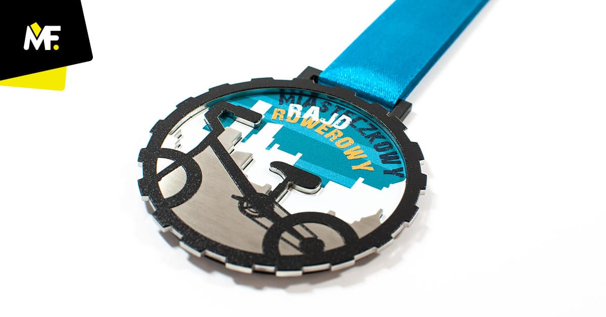 Medal na rajd rowerowy