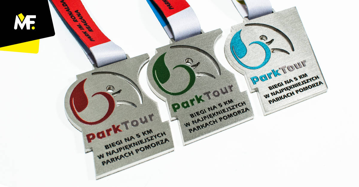 Medale puzzle Biegi Park Tour