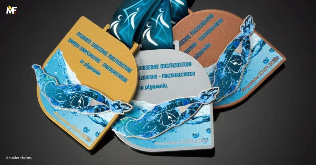 medale na mistrzostwa polski w pływaniu