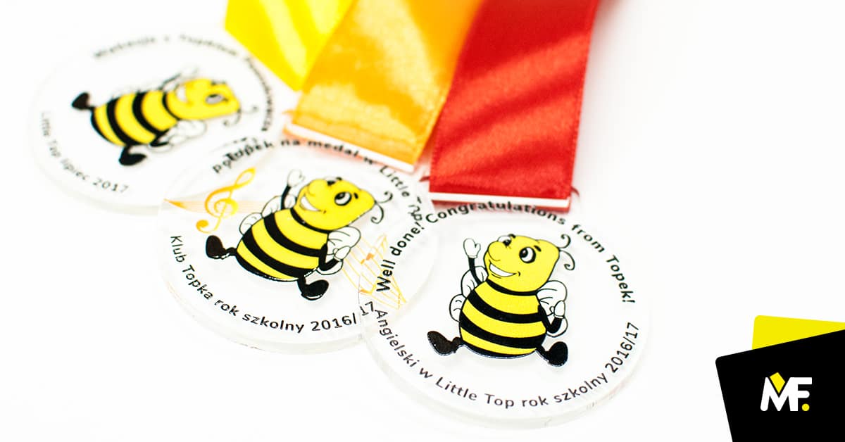 Medale dla dzieci Klub Topka | Little Top