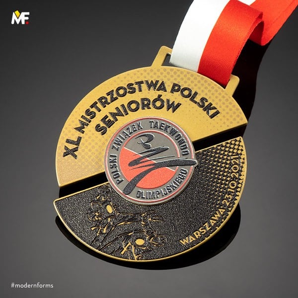 pamiątkowy medal na mistrzostwa polski