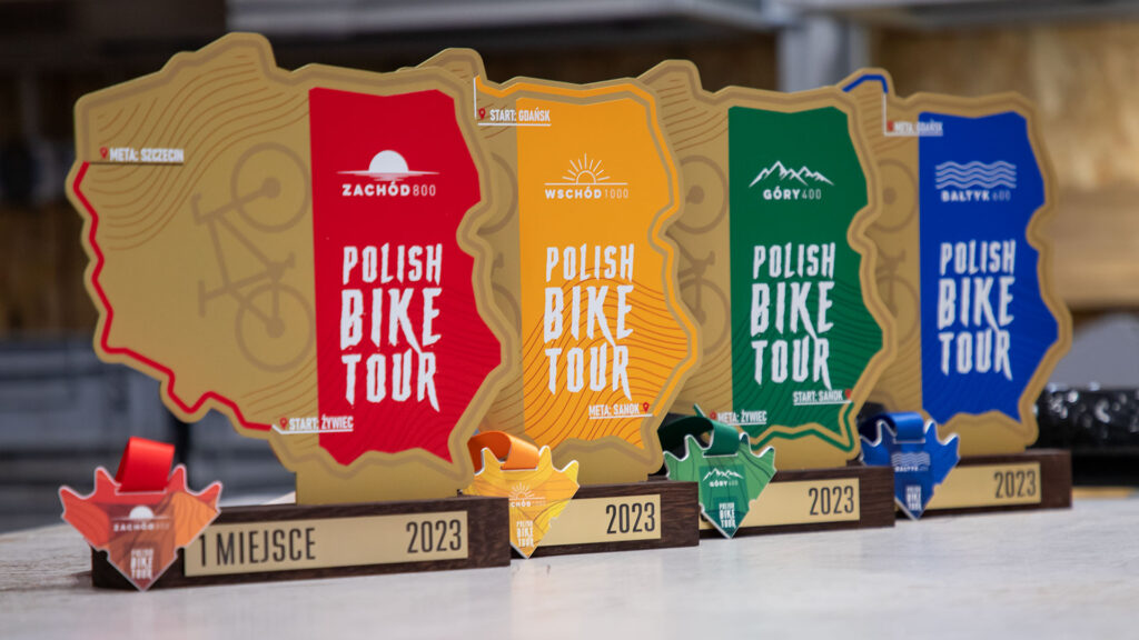 Statuetki rowerowe na cykl wyścigów w Polsce
