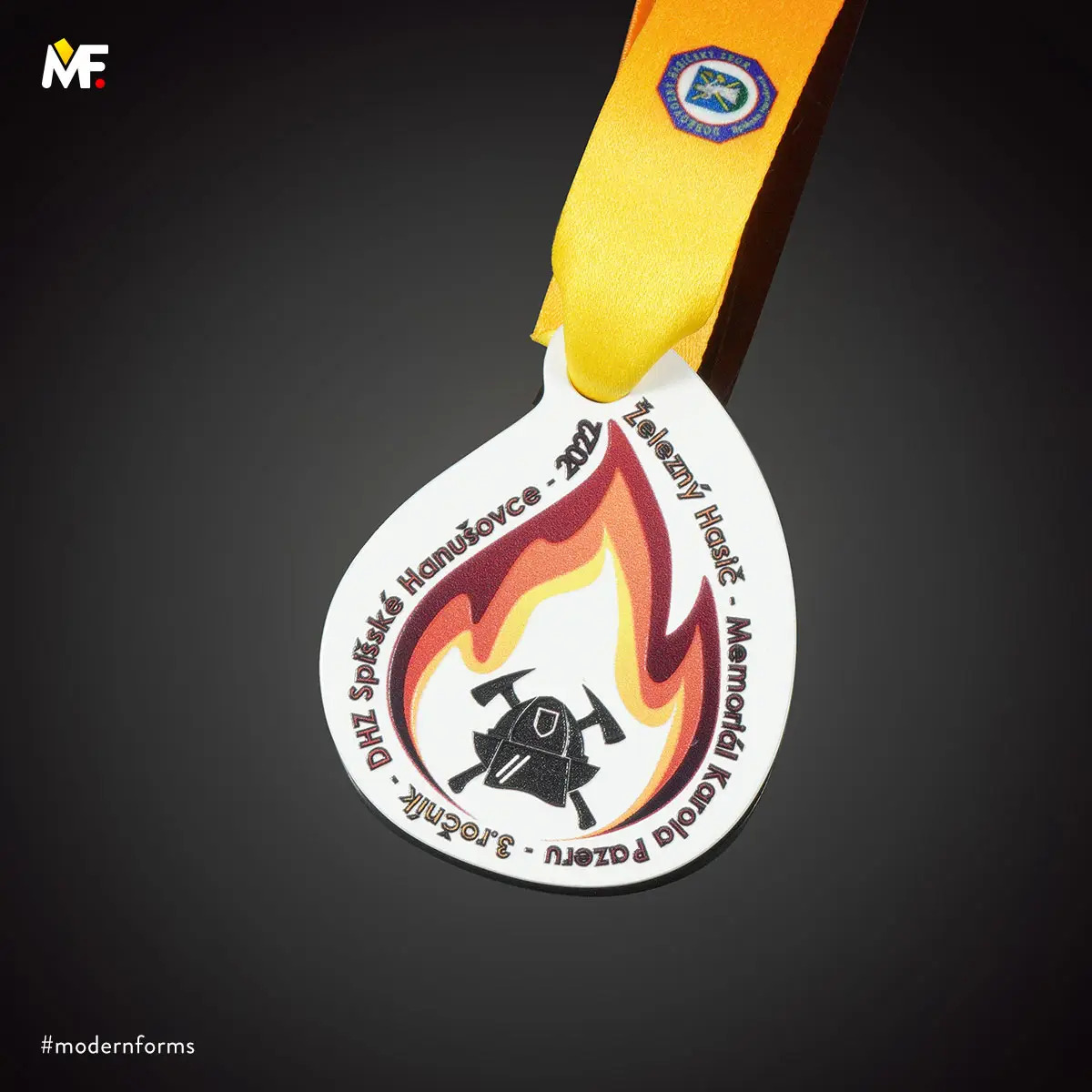 medale dla straży pożarnej na bieg