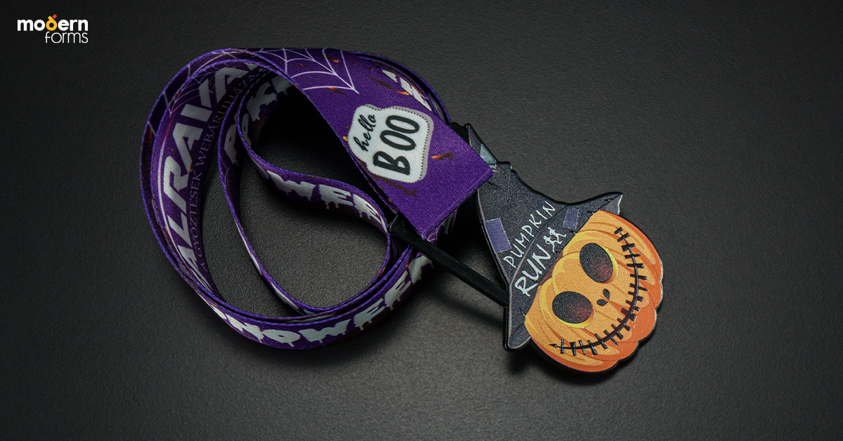 medal Halloween dla uczestników